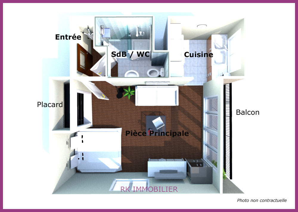 plan appartement f1