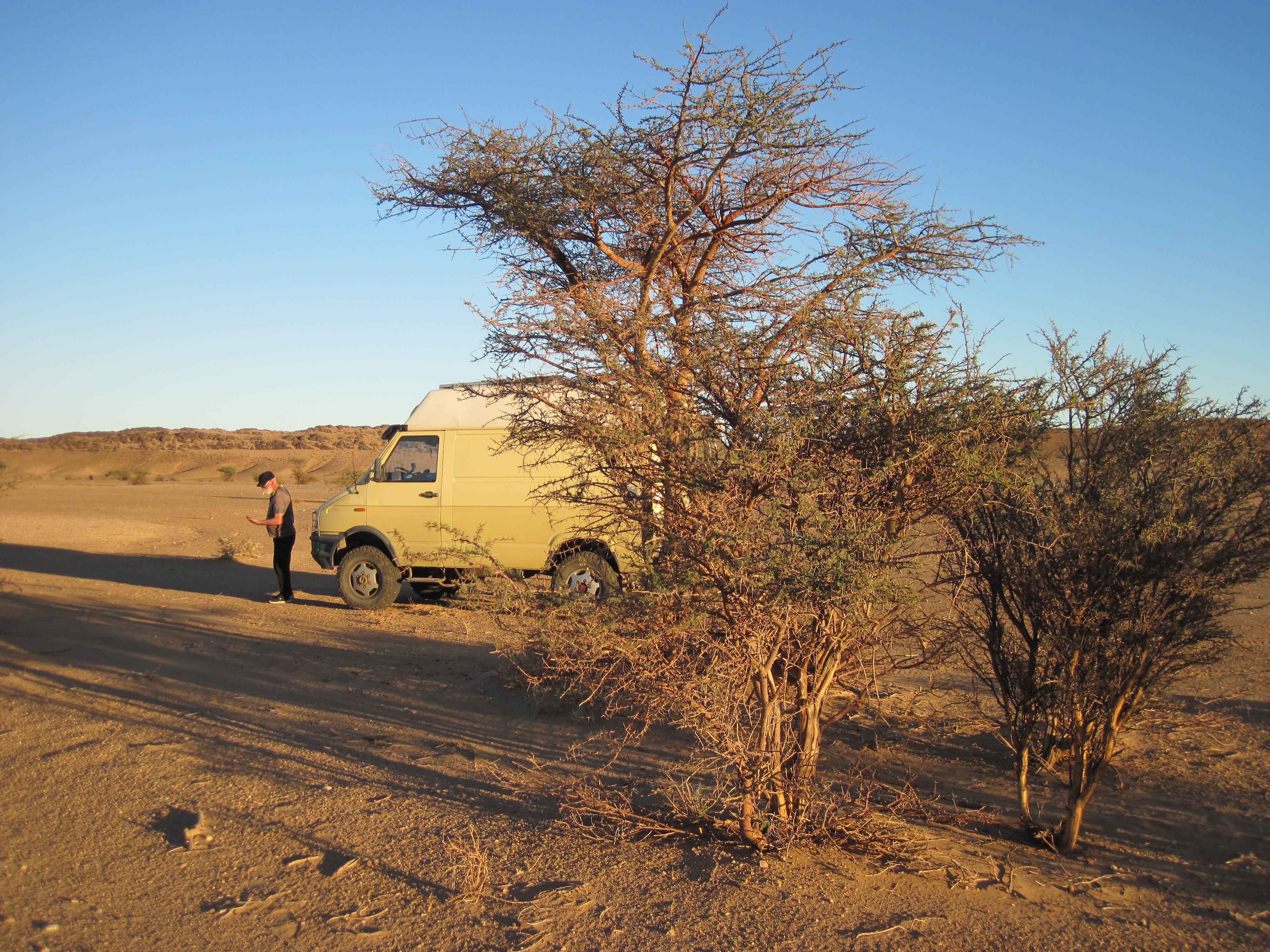 Bivouac près de Tata