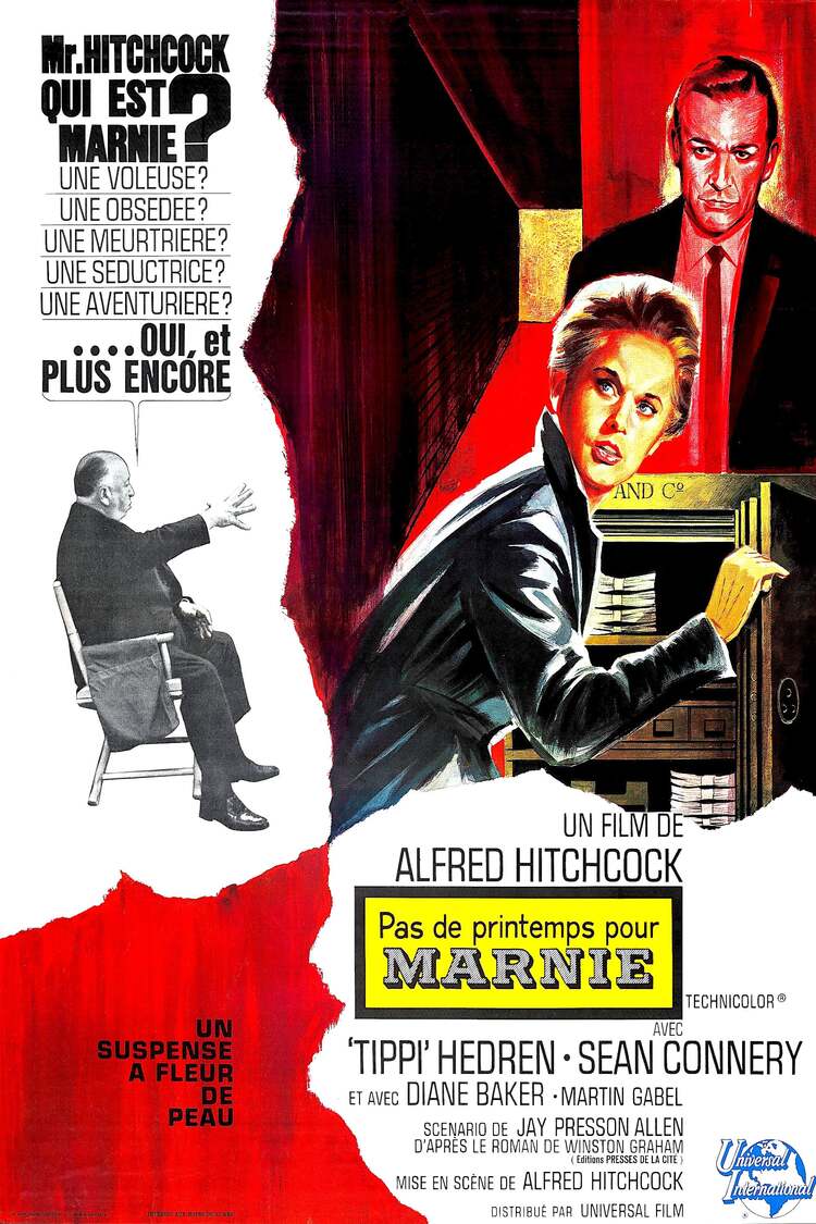 Pas de Printemps pour Marnie (1964) MULTi BDRip HDLight 720p x264 AC3 - Alfred Hitchcock