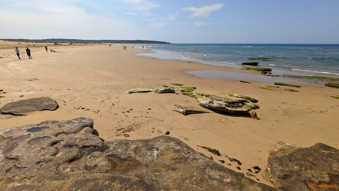 la grande plage du Veillon 