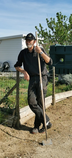 Le repos du jardinier