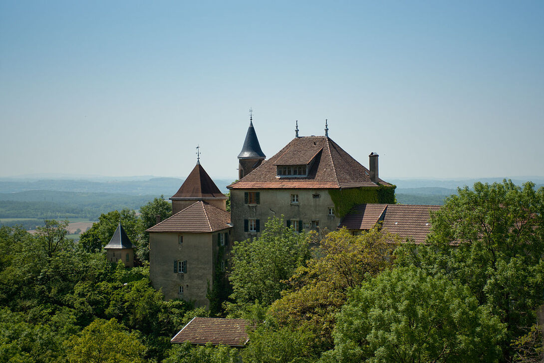Le château de Montagnieu