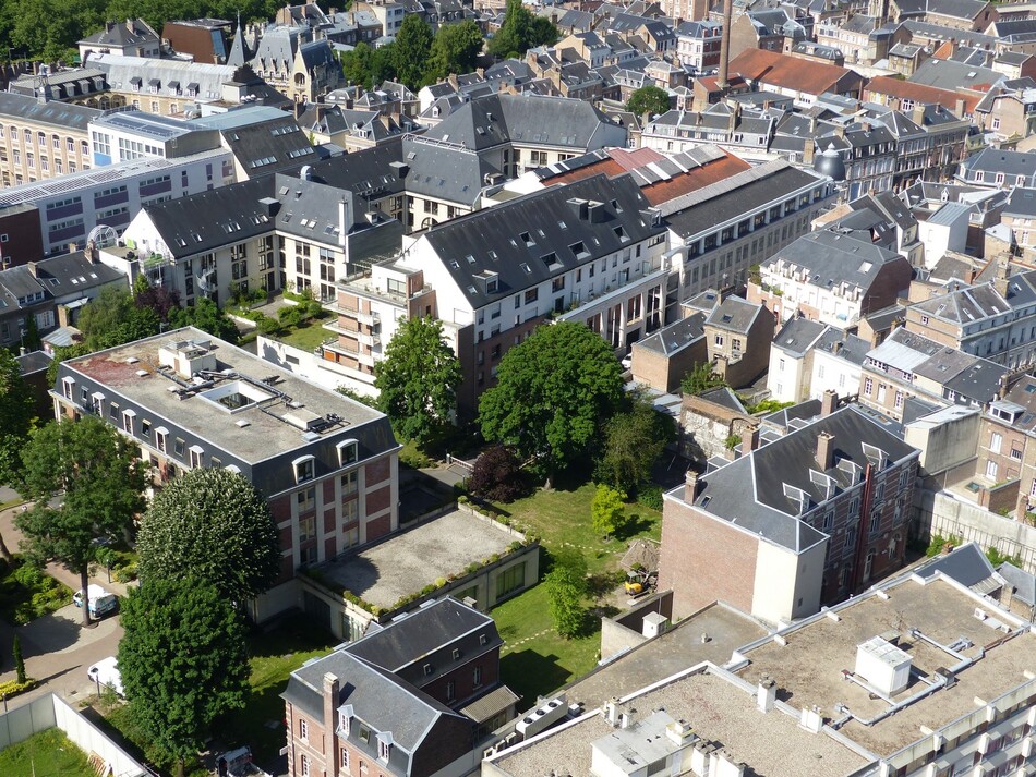 Amiens-centre vue de la tour Perret (suite)