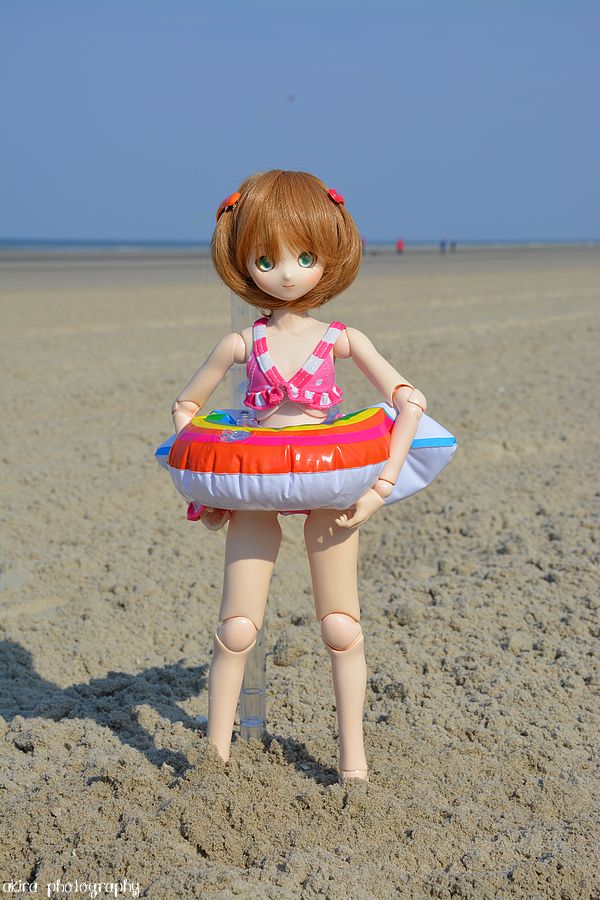 Sakura va à la plage !