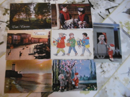 Echange cartes postales avec Chantal