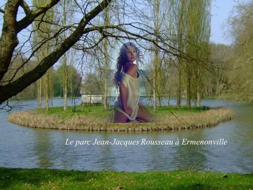 Le parc Jean-Jacques Rousseau à Ermenonville