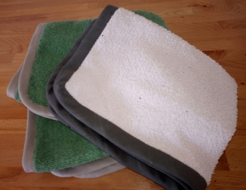 Réparer des serviettes éponge
