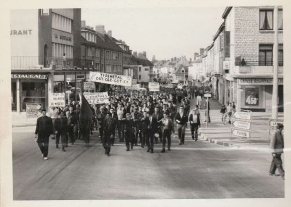 Souvenirs de mai 68 ...à Châtillon sur Seine