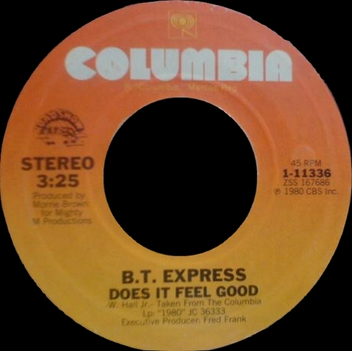 B.T. Express : Album " 1980 " Columbia Roadshow Records JC 36333 [ US ]