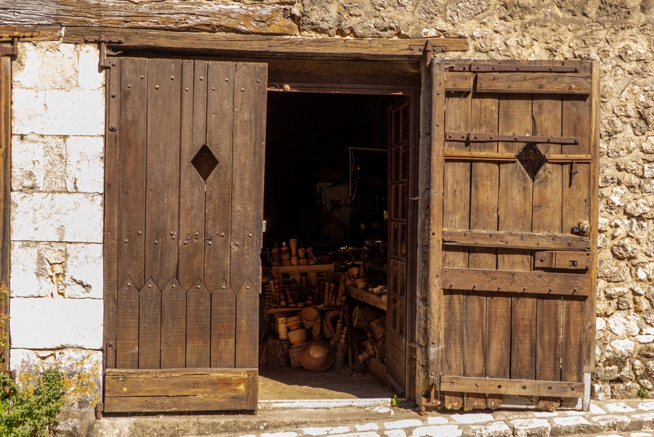 Angle- sur -L'Anglin,dans la Vienne.4