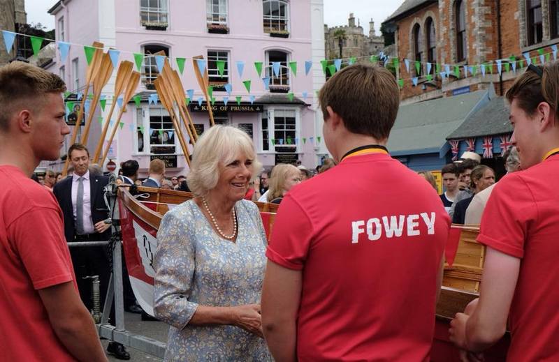 Cornish town of Fowey.