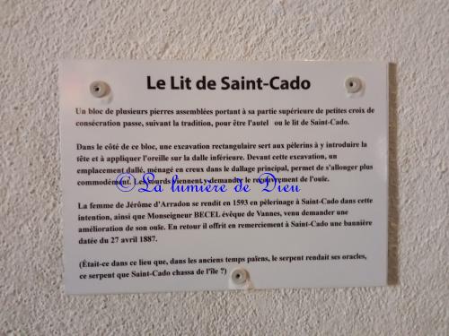 île de Saint Cado, la chapelle saint Cado