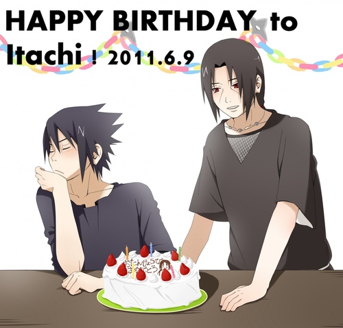 Bon anniversaire Itachi -w-