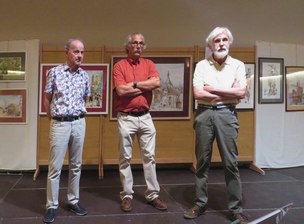 Le salon des peintres 2022 des Amis du Châtillonnais a été inauguré par notre nouveau Député Hubert Brigand et par Boris Béluche l'invité d'Honneur...
