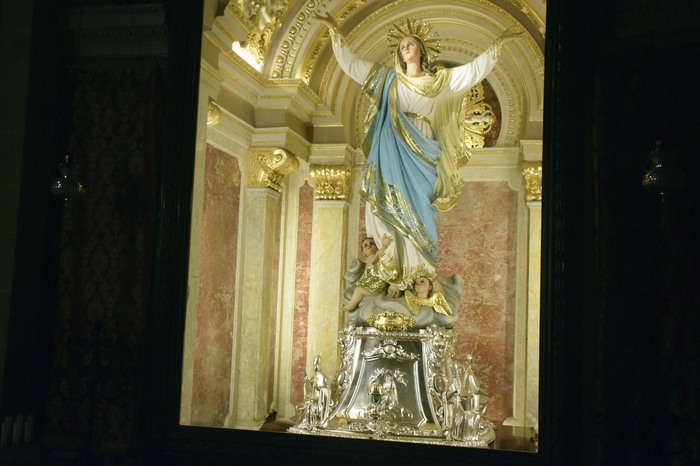 Victoria - Cathédrale N D de l'Assomption - Statue de la Vierge