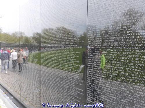 USA  WASHINGTON - Mémorial des vétérans du Viêt Nam (Vietnam Veterans Memorial) 