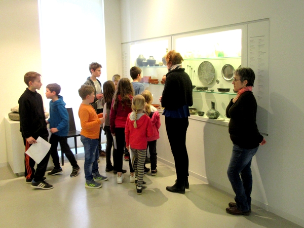 Des ateliers d'initiation à l'archéologie ont eu lieu au Musée du Pays Châtillonnais