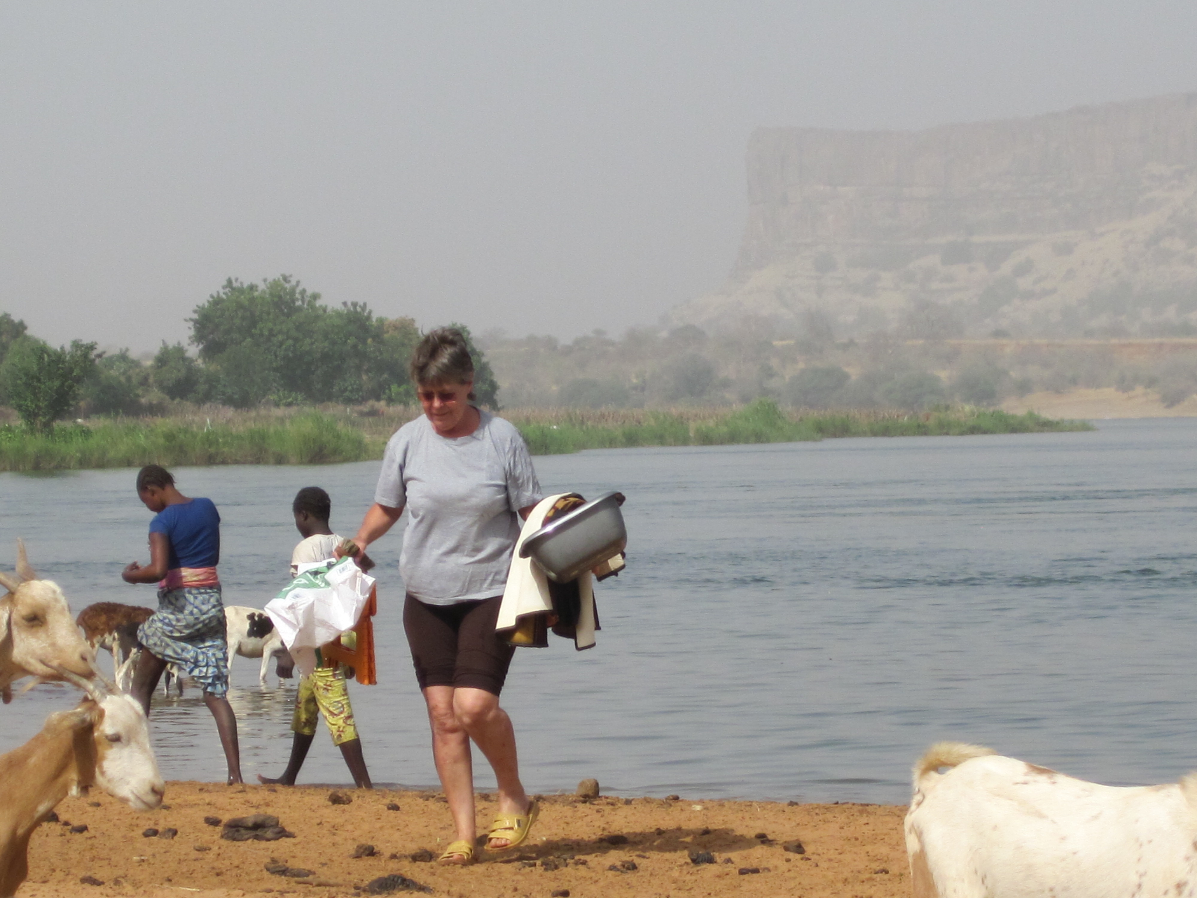 Bivouac au bord du fleuve Sénégal