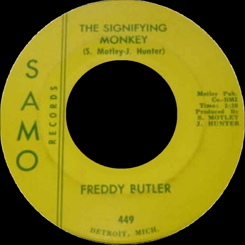 Freddy Butler : Album " With A Dab Of Soul " Kapp Records KS-3519 [ US ]