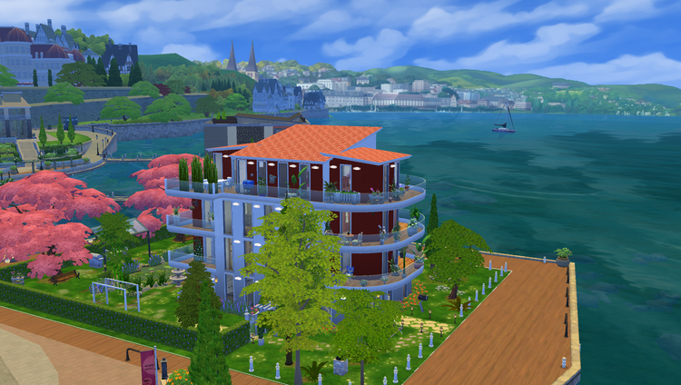 Sims 4 Aménagement de l'Immeuble Bellevue 