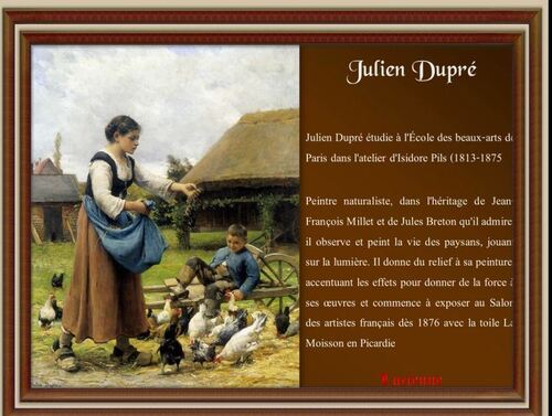 Julien Dupré Peintre français (1813-1875)-Lucienne