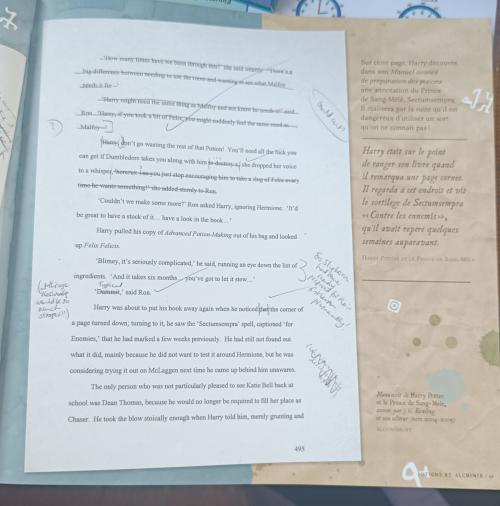 les brouillons de J K Rowling
