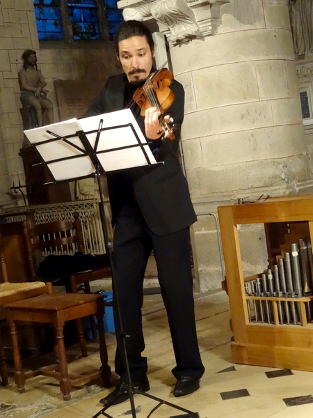Un très beau concert proposé par la Semaine de Saint Vorles dans l'église de Laignes...