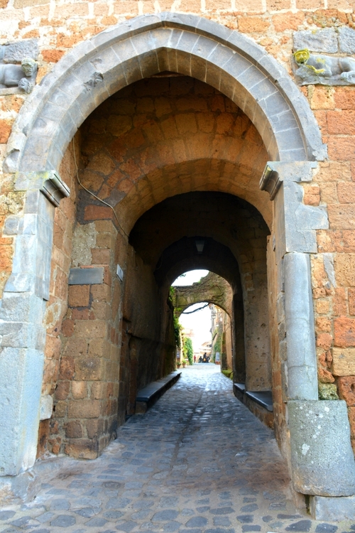 La Porte Sainte-Marie à Bagnoregio