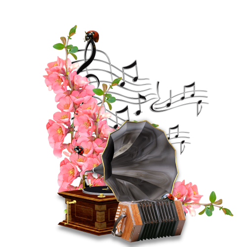 Tubes d'instrument de musique en png