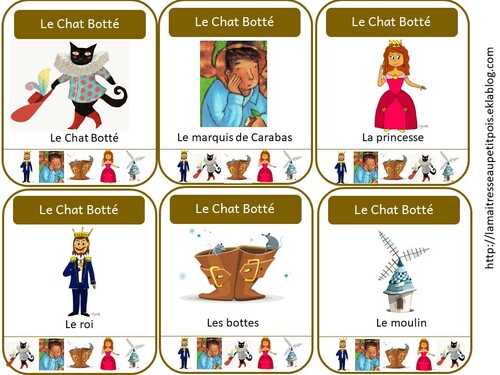 Jeu de 7 familles sur les contes