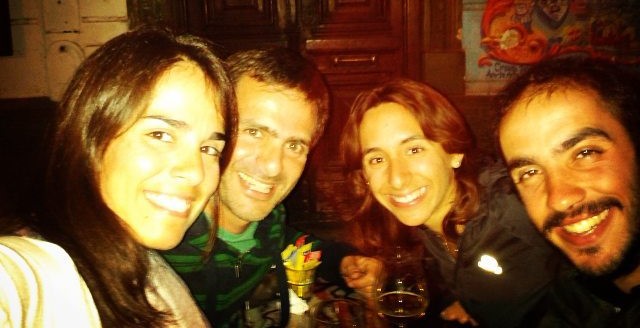 retrouvailles à Buenos Aires avec Luciana et German à San Telmo