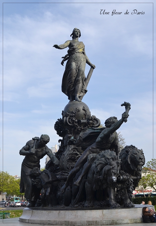 Place de la Nation : Le Triomphe de la République