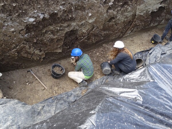 Les fouilles au Mont Lassois de Vix en 2015