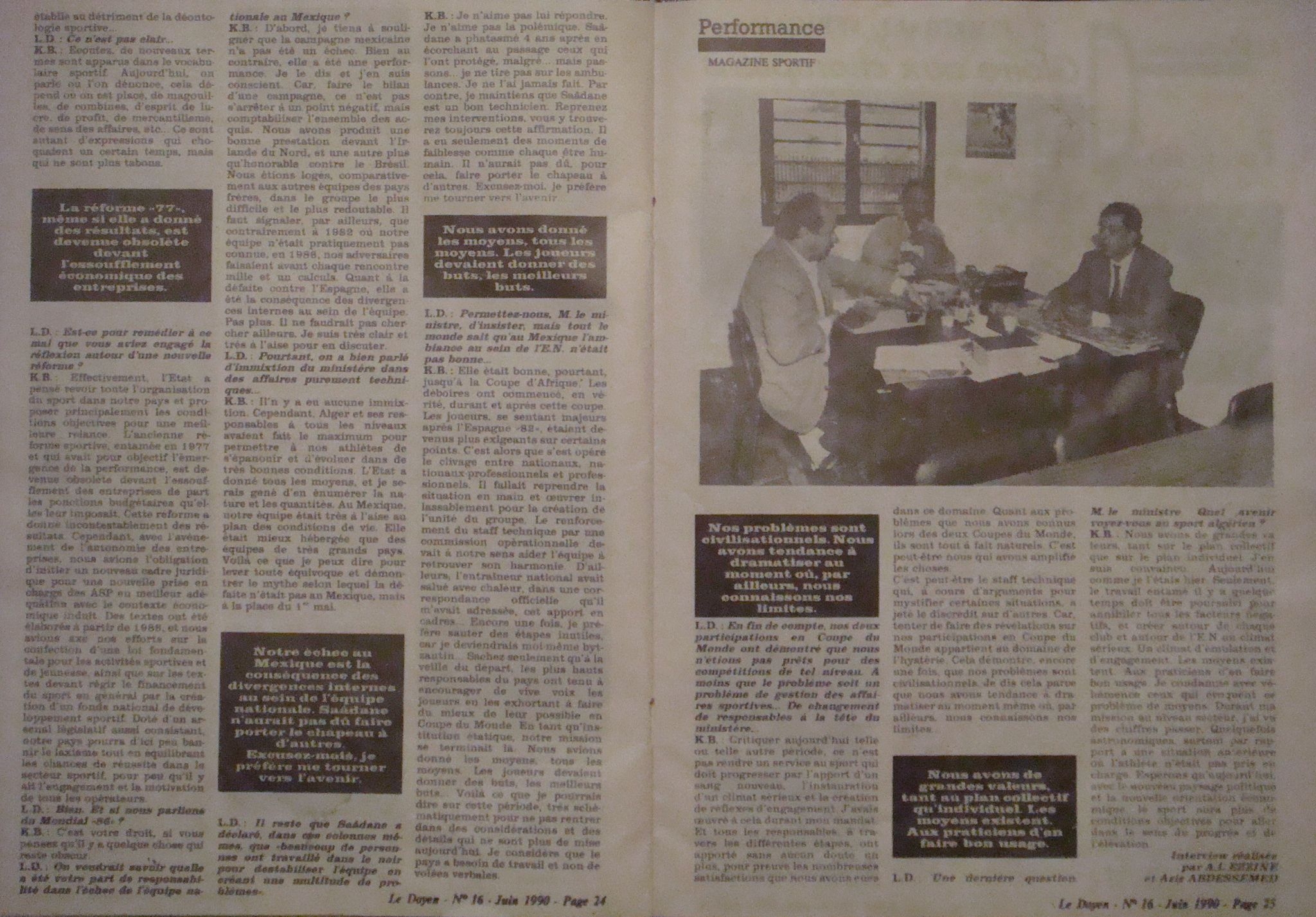 N° 16  Juin 1990