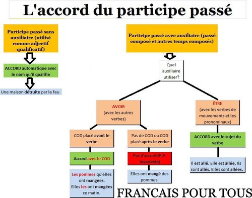 L'accord du participe passé