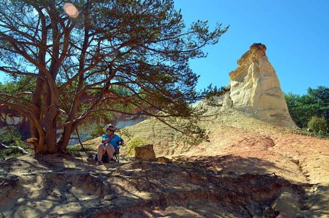 ☻ Vacances 2022 : visite du Colorado provençal