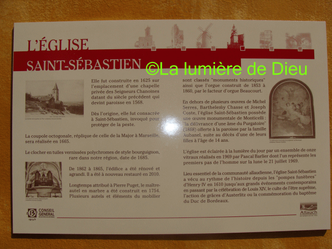 Allauch : Eglise saint Sébastien