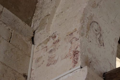 La Celle-Condé (Cher), fresques de deux églises