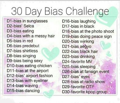 D2 : 30 days bias challenge.