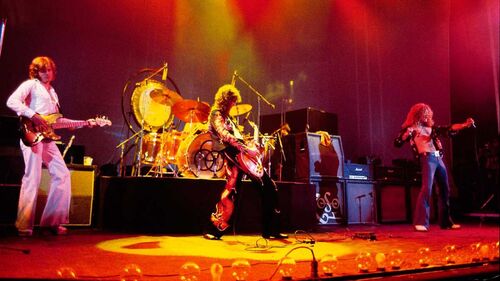 Led Zeppelin live footage