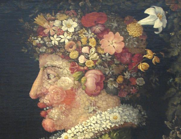 Arcimboldo: les Quatre Saisons, portraits illusionnistes composés de fleurs  et de fruits - archéologie du quotidien archéologie du futur