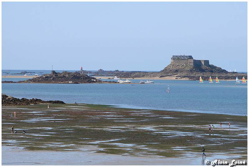 Dinard - Bretagne - Les grandes marées  (2/3)