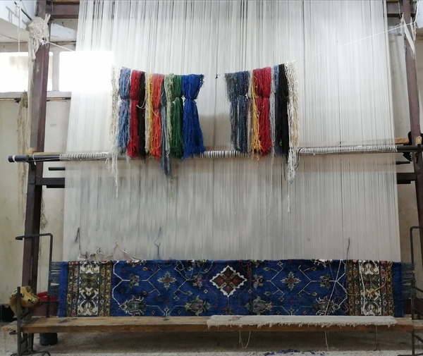 Métier de tapisserie au Caire