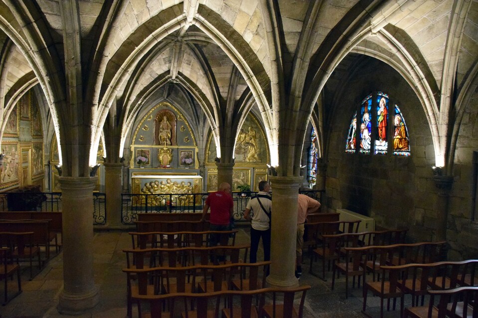  J23- Figeac - L'église St Sauveur - La salle capitulaire
