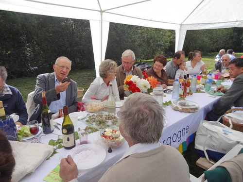 Le "Fantastic Picnic", l' animation proposée par l'Office du Tourisme du Pays Châtillonnais, a eu un très grand succès !