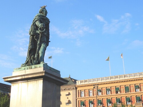 Autour de l'Opéra royal de Stockholm (Suède)