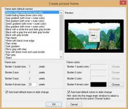 Tableau de contrôle pour le 3e choix