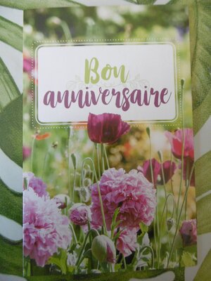 Mon anniversaire