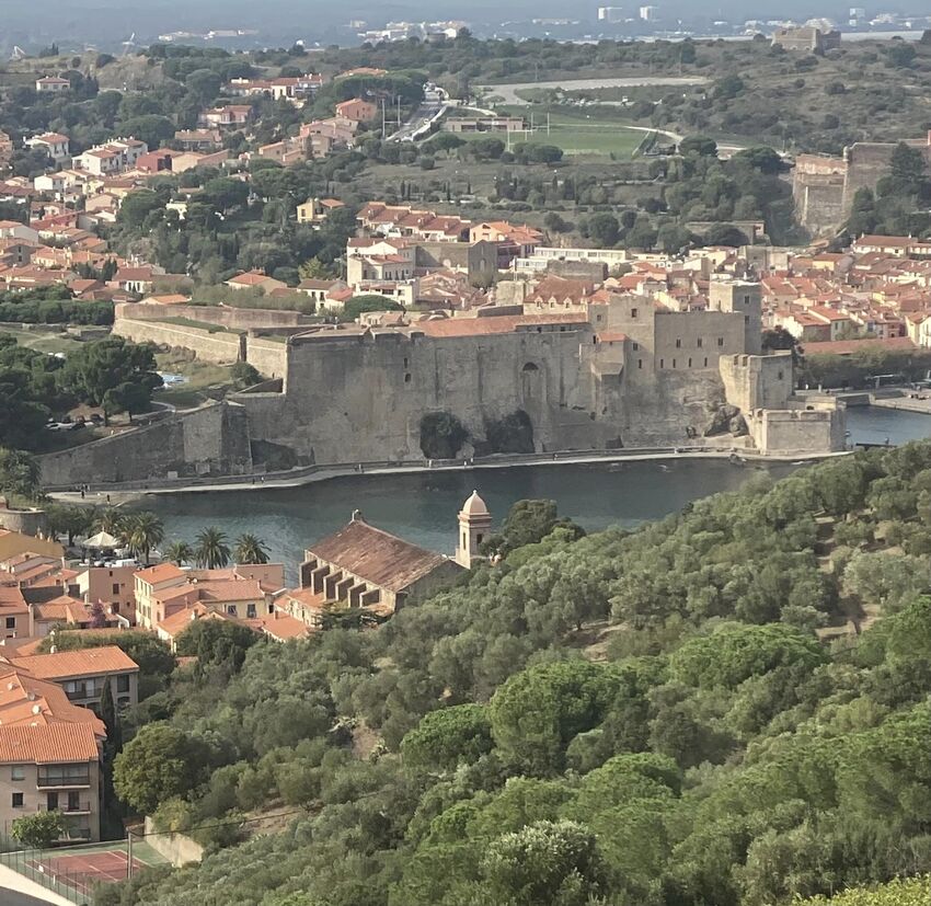 Moulin de Collioure et Fort St Elme