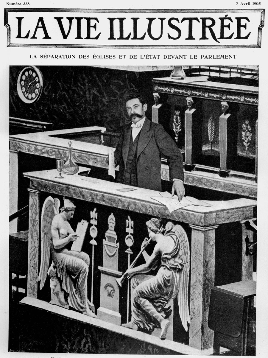 Résultat de recherche d'images pour "débats loi 1905"
